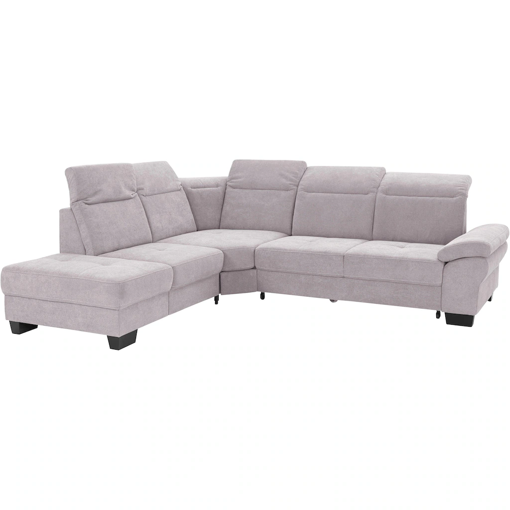 Places of Style Ecksofa »Cornwall L-Form« incl. Sitztiefenverstellung mit Bettfunktion und Kopfteilverstellung kaufen Speichern exportieren