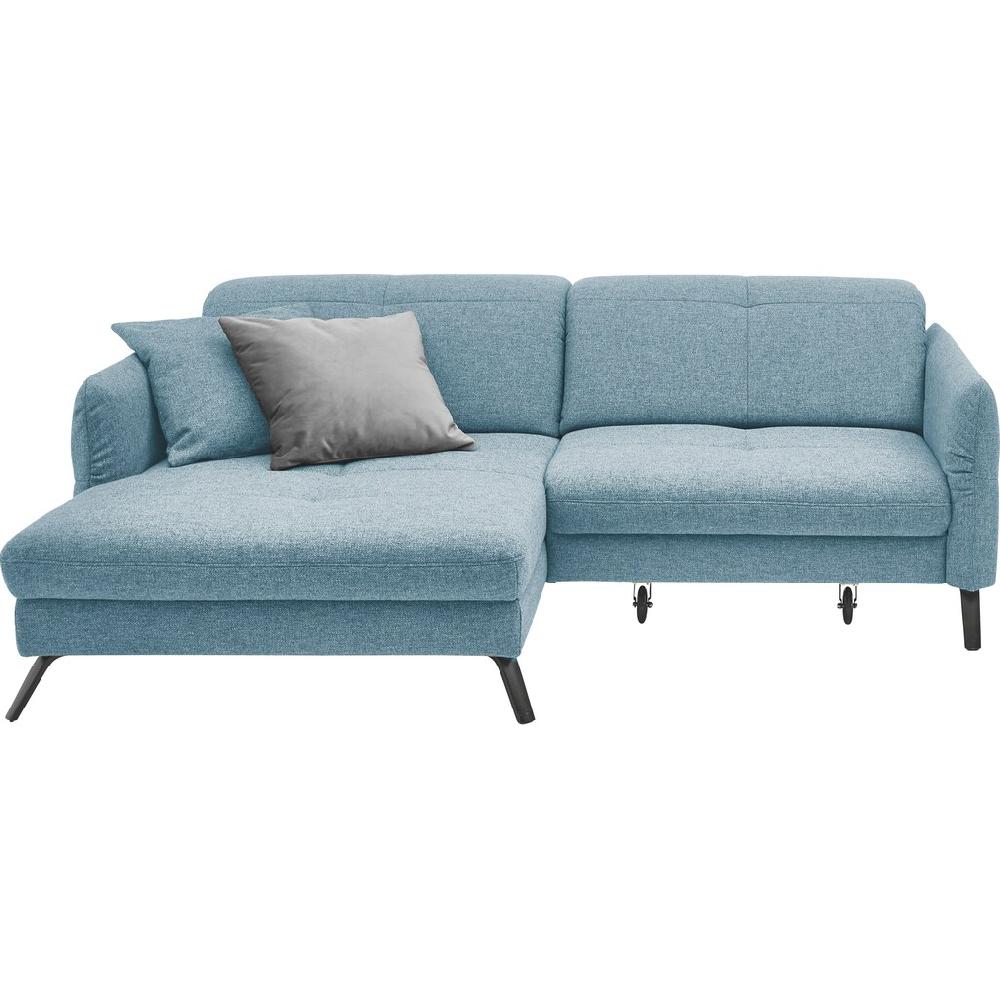 set one by Musterring Ecksofa »SO 4400 V« wahlweise mit motorischer Bettfunktion & Kopfverstellung Fuß schwarz kaufen Rabatte dieses Monats