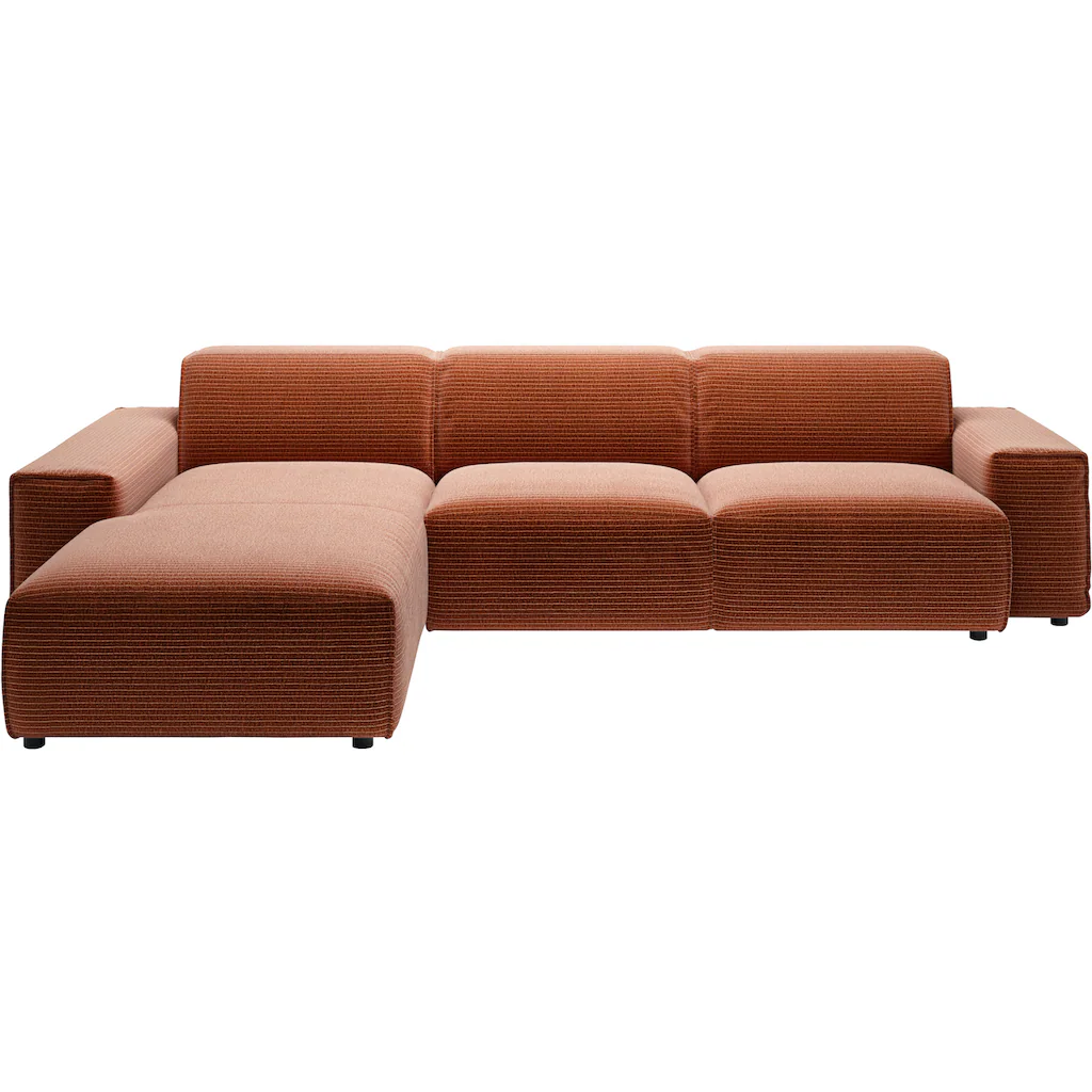 andas Ecksofa »Glimminge auch in Breitcord Feincord Bouclé + Easy care-Bezug« L-Form Breite 294 Zierkissen kaufen Outlet