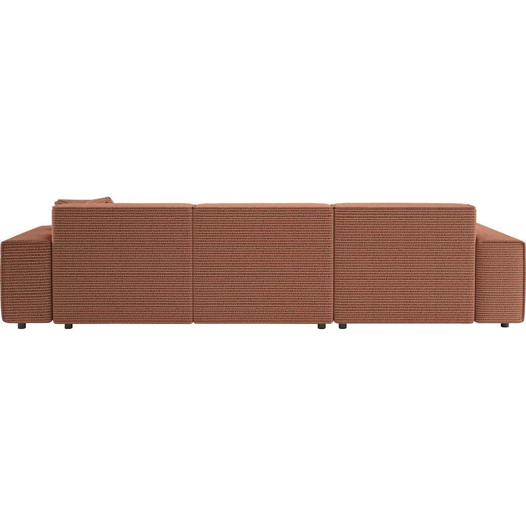 andas Ecksofa »Glimminge auch in Breitcord Feincord Bouclé + Easy care-Bezug« L-Form Breite 294 Zierkissen kaufen Outlet