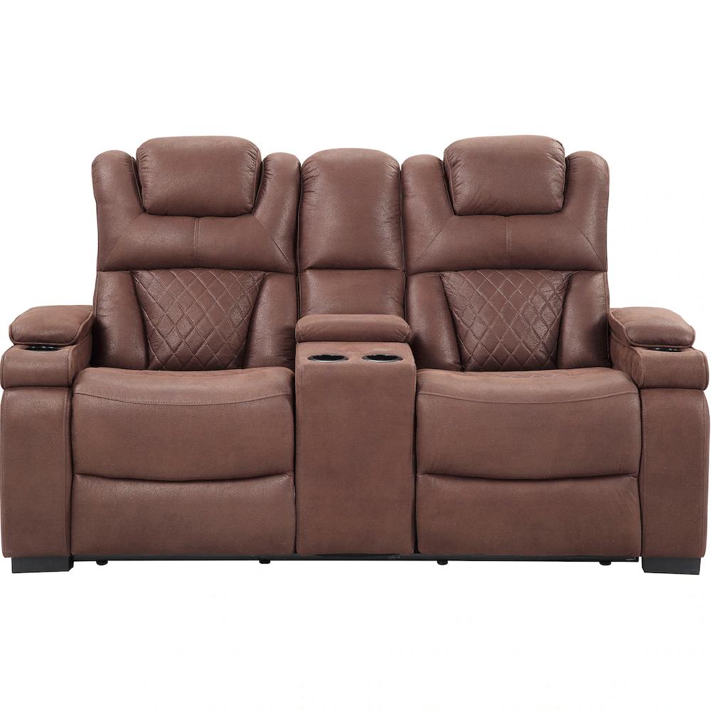 ATLANTIC home collection 2-Sitzer »Faris« Zwei Relaxfunktionen Mittelkosole mit Stauraum und Getränkehalter kaufen