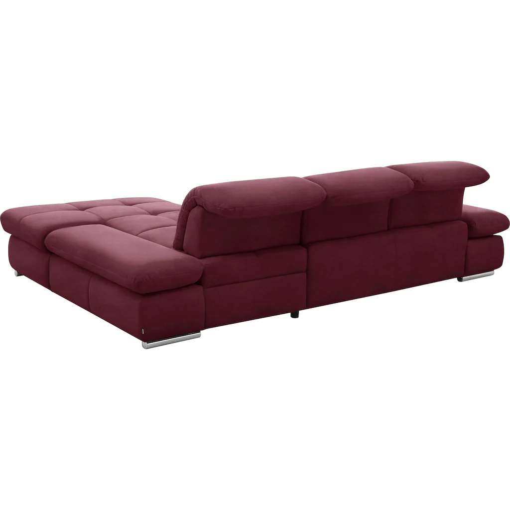 set one by Musterring Ecksofa »SO4100 V« mit verstellbaren Kopfteilen wahlweise mit Funktionen Cord-Bezug kaufen Exklusivangebot