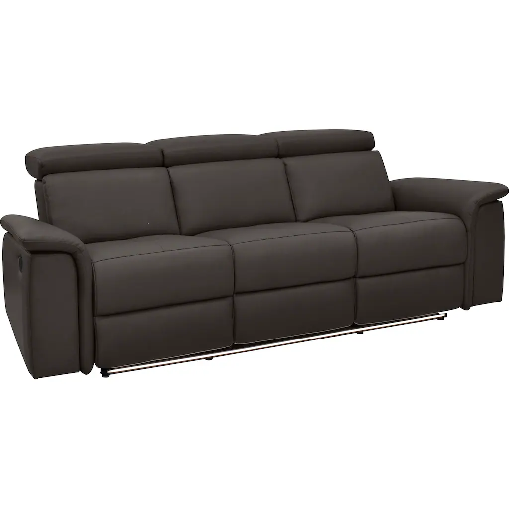 Places of Style 3-Sitzer »Pareli 229cm manuelle u. elektr. Relaxfunktion in 2 Sitzen« kaufen Blitzangebot