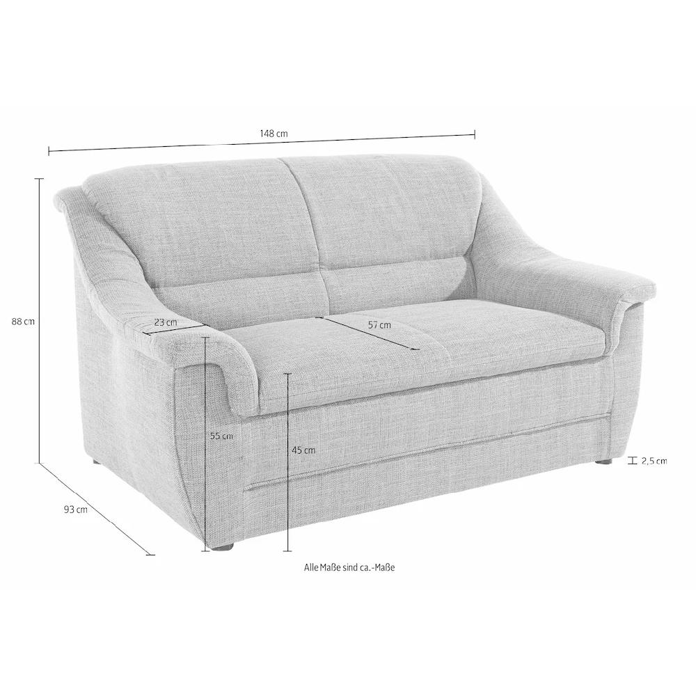 DOMO collection 2-Sitzer »Lale« optimal für kleinere Räume kaufen Sonderangebot der Fabrik