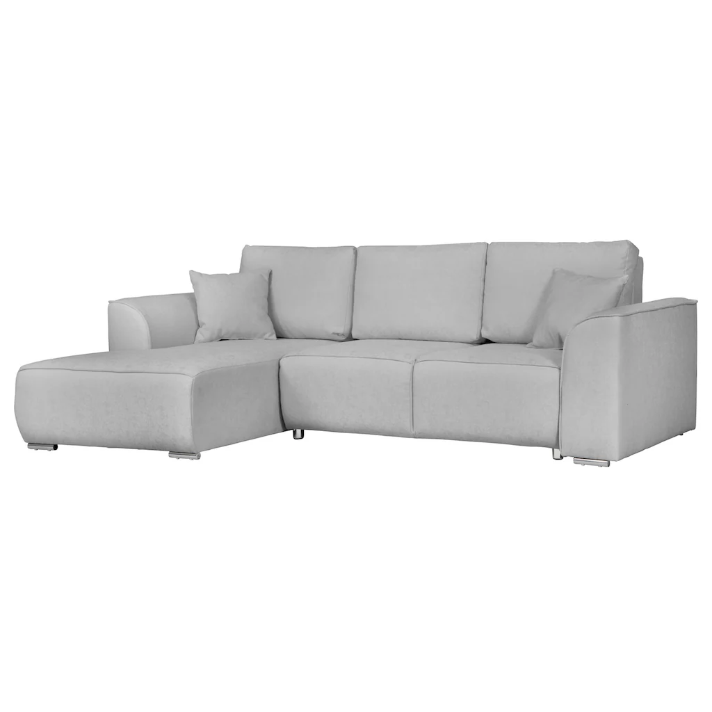 INOSIGN Ecksofa »BEATRICE optionale Schlafsofa mit Bettkasten B/T/H: 265/170/86 cm« L-Form wahlweise auch mit Bettfunktion und Bettkasten Limitierter Zeitrabatt