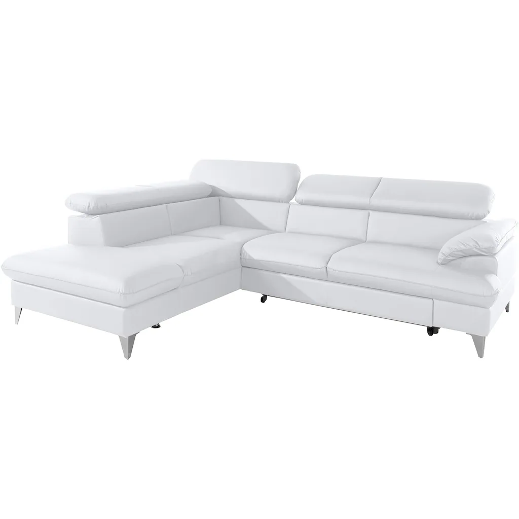 COTTA Ecksofa »Caluso« mit Bettfunktion und Bettkasten Versandkostenfrei