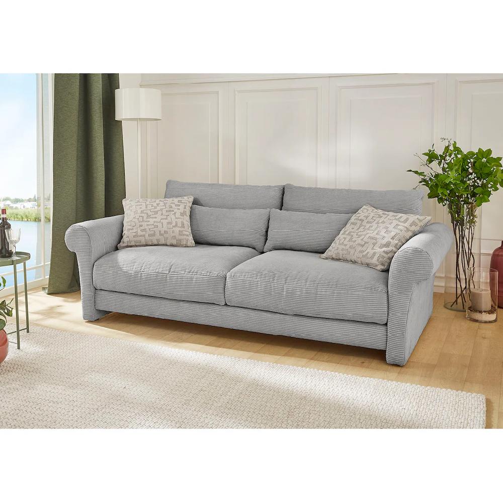 Jockenhöfer Gruppe Big-Sofa »Maxima« Federkern Schaumflocken hervorragendes Sitzgefühl Bezug in Cord kaufen Großer Ausverkauf