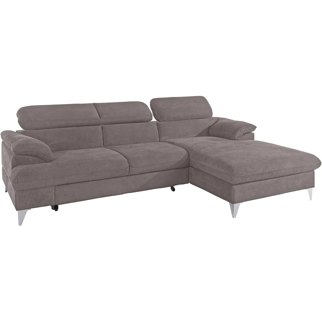 COTTA Ecksofa »Caluso« mit Bettfunktion und Bettkasten
