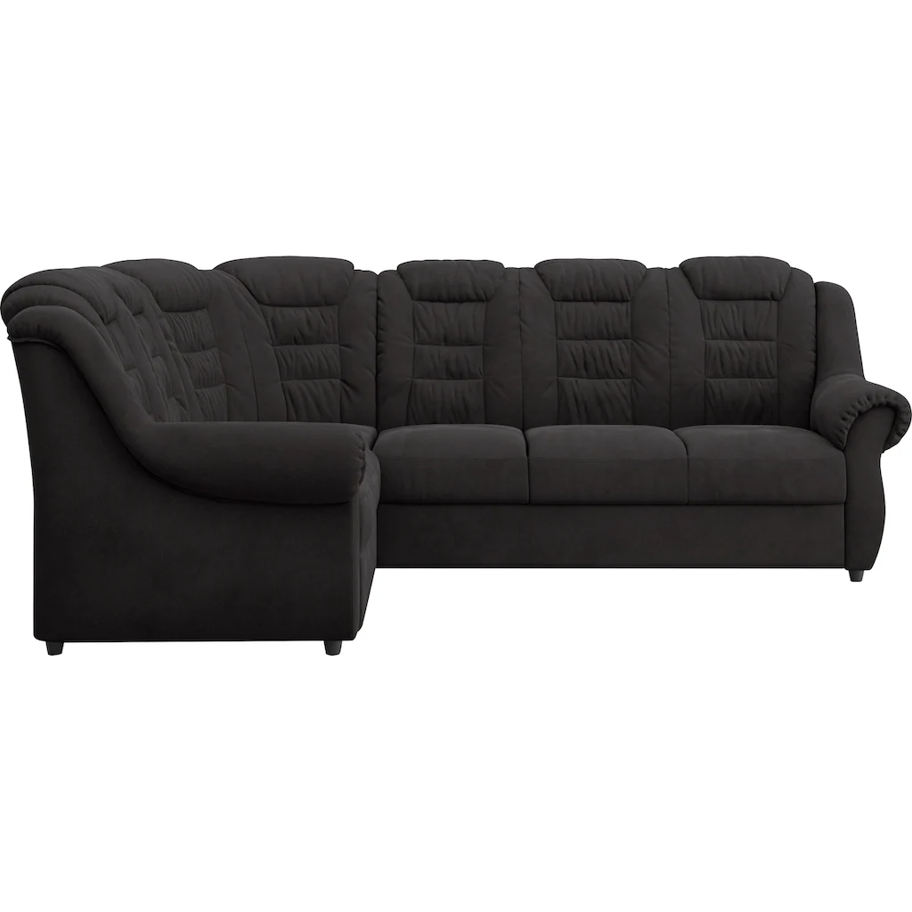 Home affaire Ecksofa »Boston L-Form« Gemütliches Ecksofa mit hoher Rückenlehne in klassischem Design kaufen Begrenztes Angebot