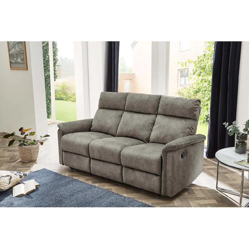 Jockenhöfer Gruppe 3-Sitzer »Amrum« Liegefunktion durch halbautomatische Reclinerfunktion TFK-Polsterung kaufen Online Shopping