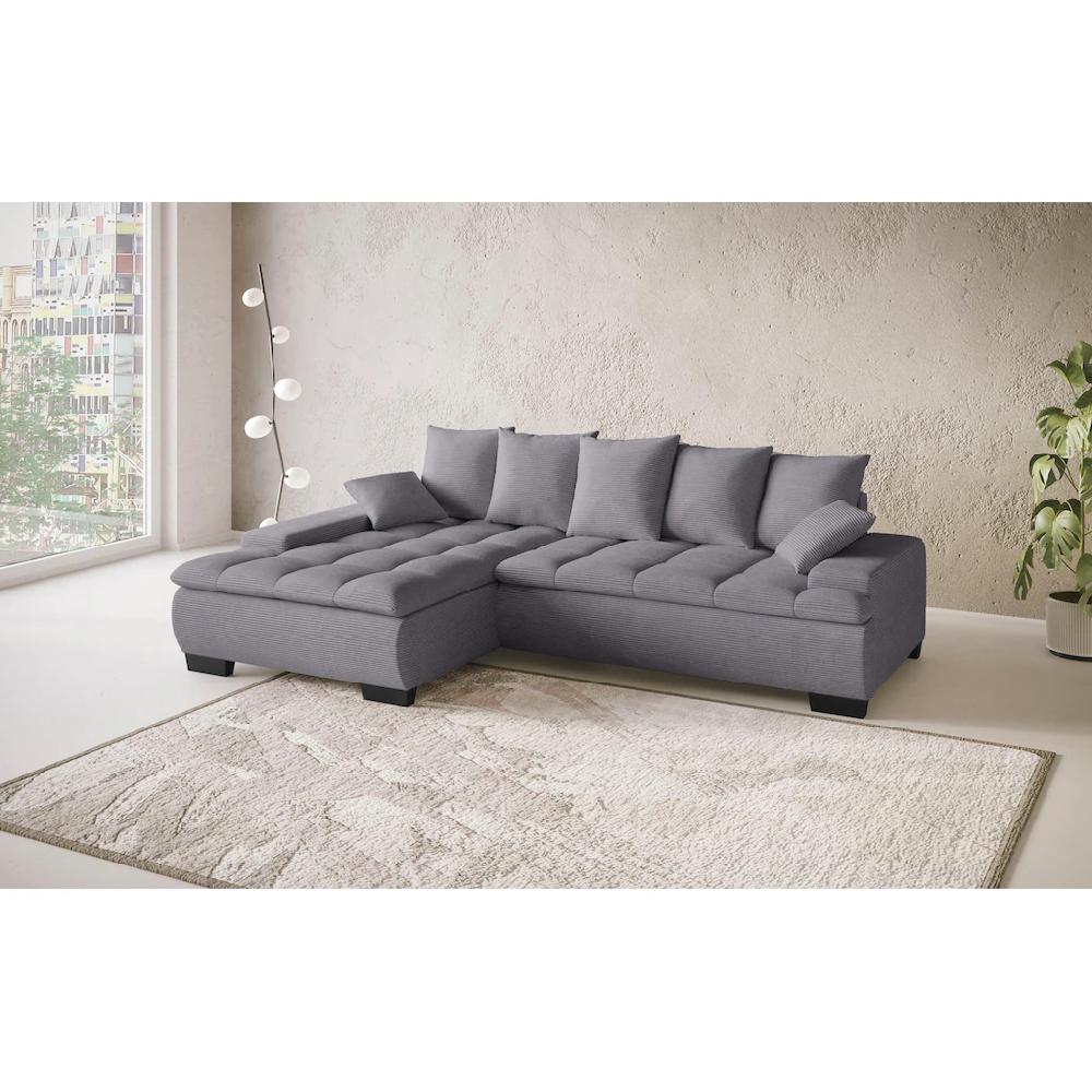 Mr. Couch Polsterecke »Haiti II L-Form« mit Kaltschaumpolsterung wahlweise mit Bett und Bettkasten kaufen Online Outlet