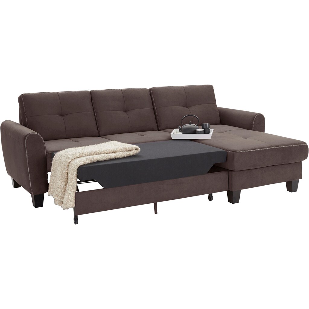 sit&more Ecksofa mit Bettfunktion und Stauraum online kaufen Zeitlich begrenztes Angebot