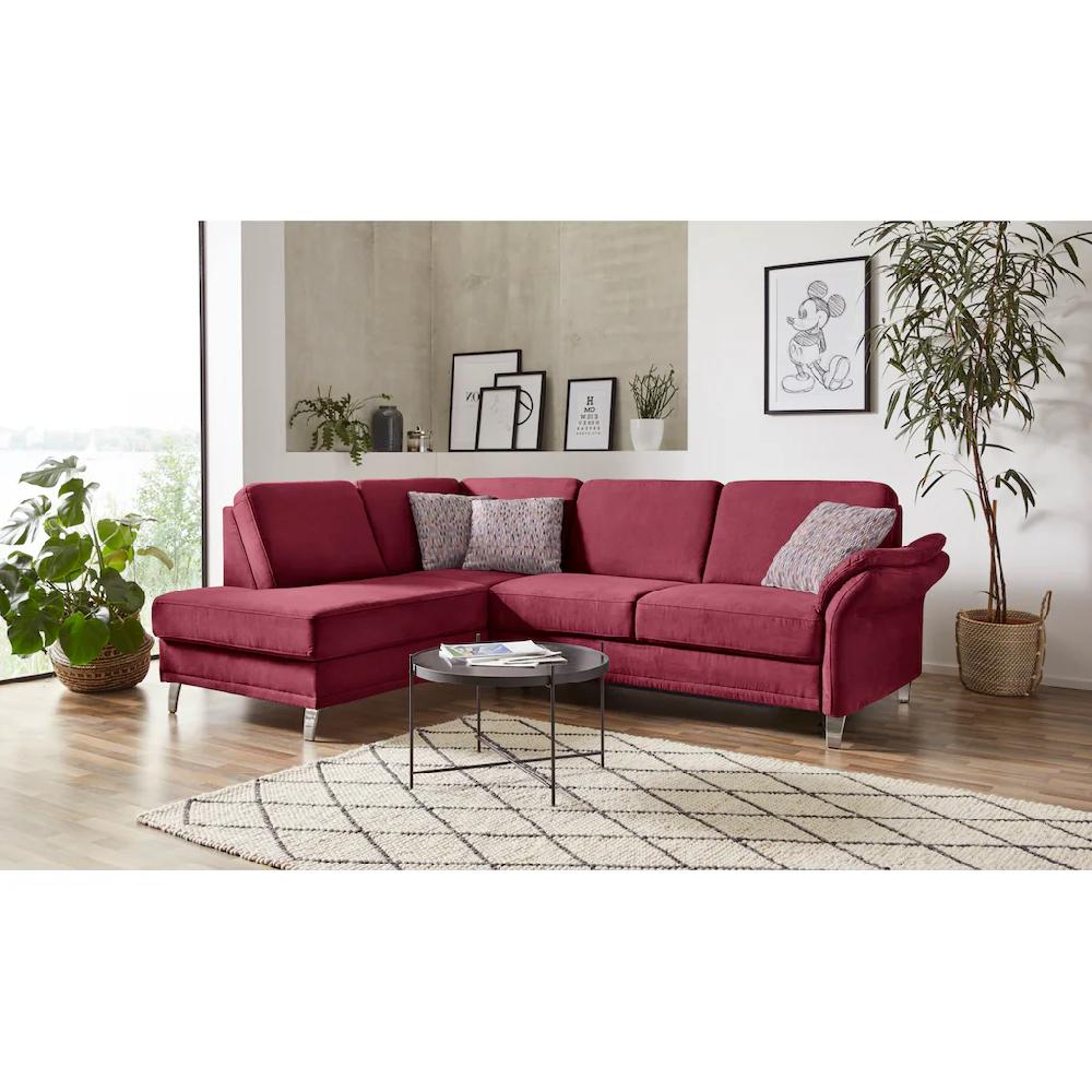 sit&more Ecksofa »Clio L-Form« wahlweise mit Bettfunktion und Bettkasten inklusive Federkern kaufen