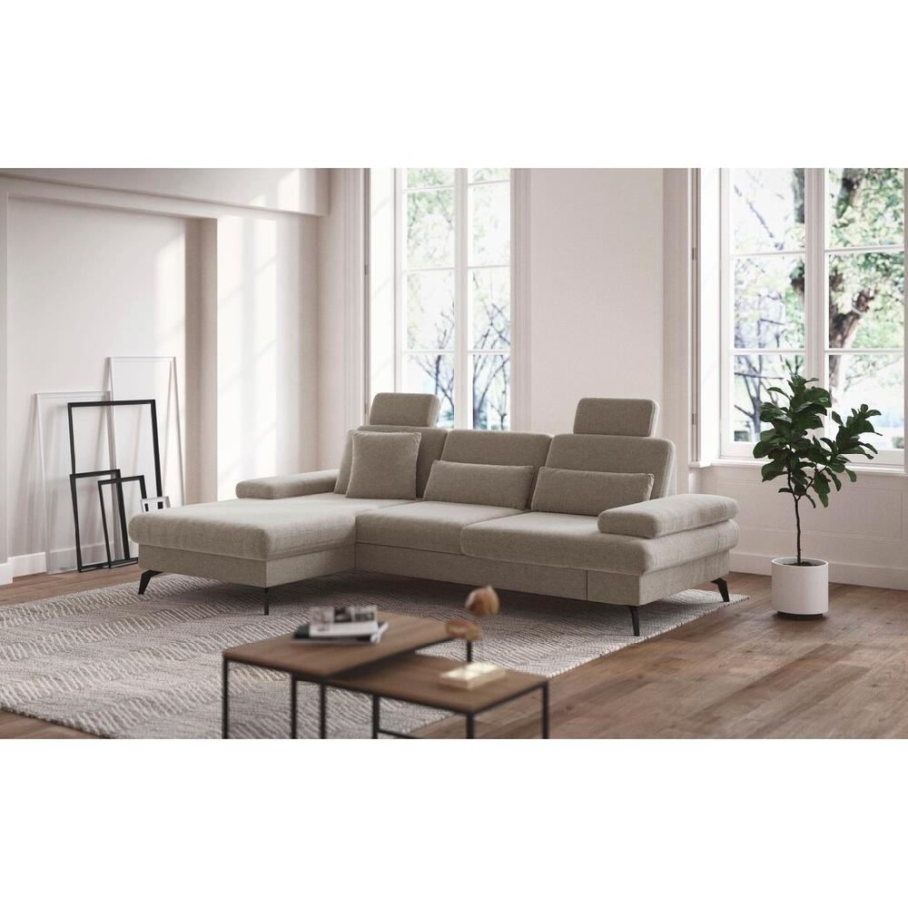 sit&more Ecksofa »Morris L-Form inkl. Sitztiefenverstellung« wahlweise mit Armteilverstellung Bettfunktion & Bettkasten kaufen Blitzangebot