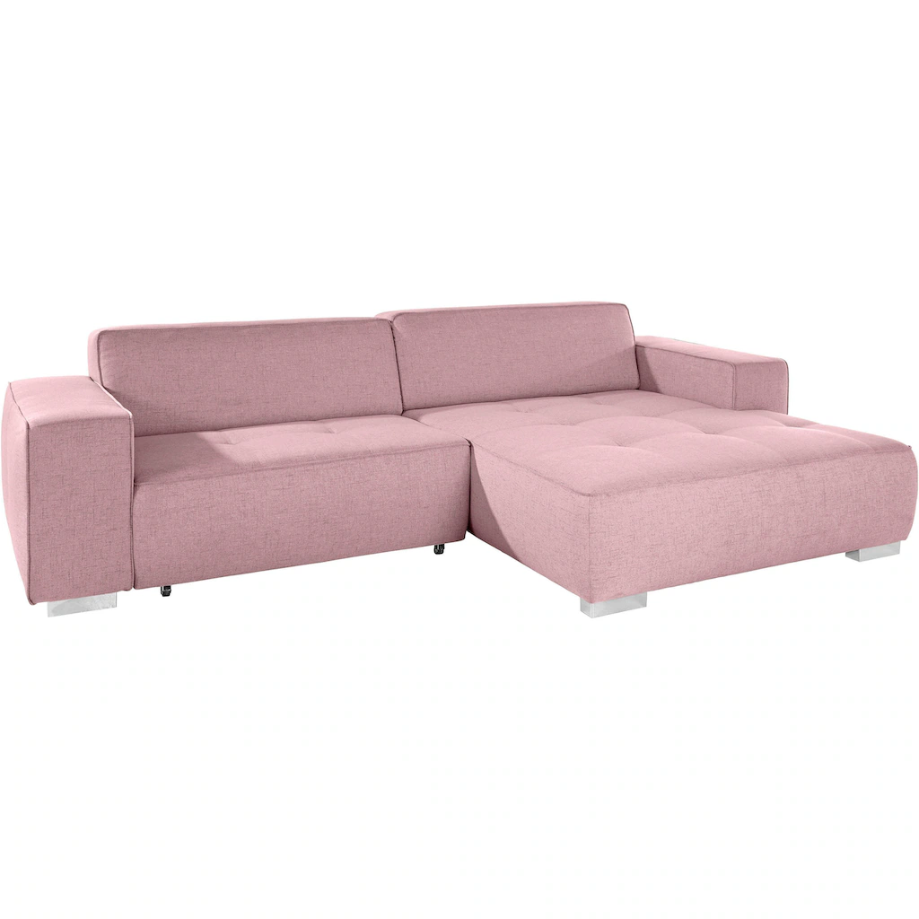 INOSIGN Ecksofa »Sapporo« mit Sitztiefenverstellung Kauf eins, bekomm eins gratis