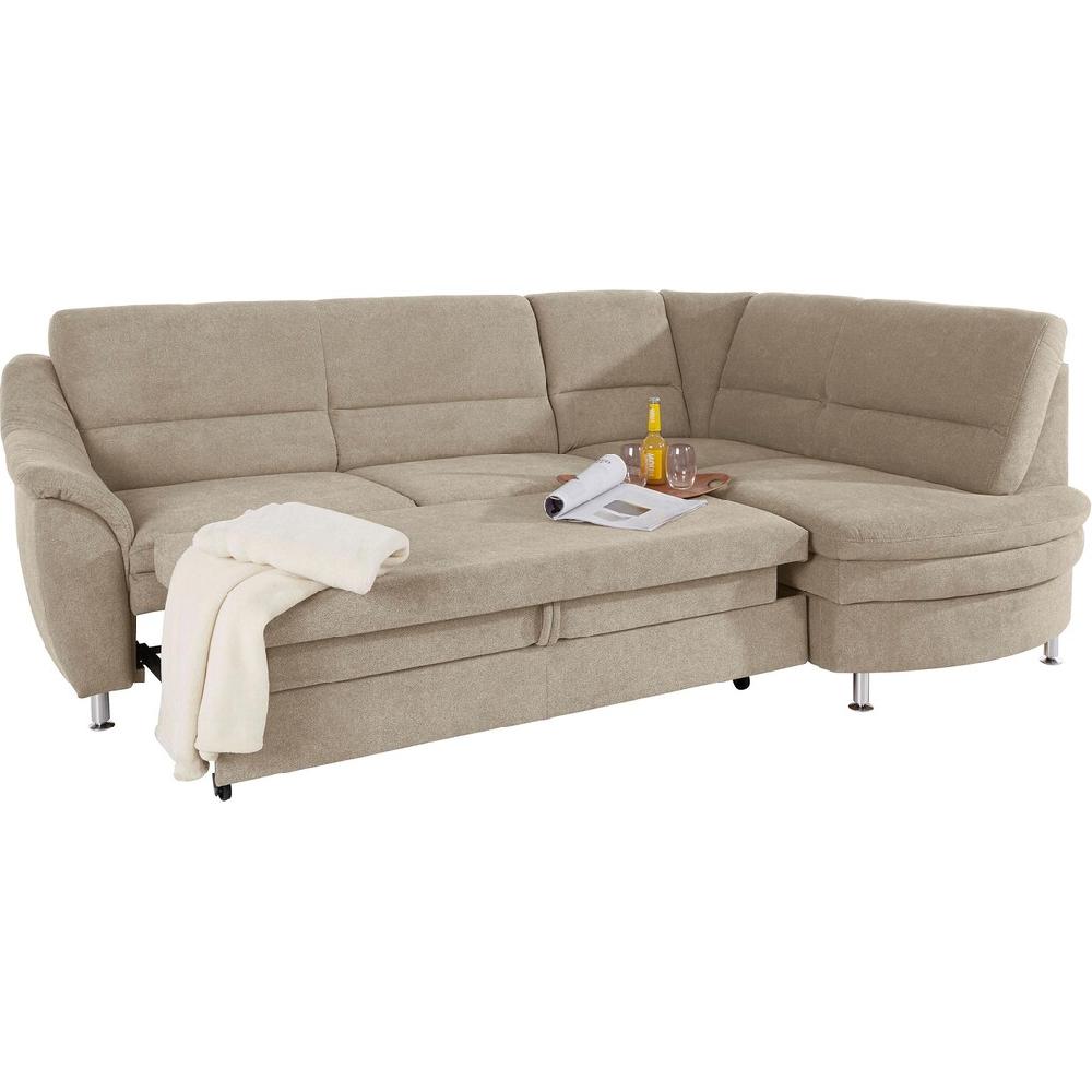Places of Style Ecksofa »Cardoso L-Form« Federkern wahlweise mit Bett Schubkasten kaufen Super Sparpreis