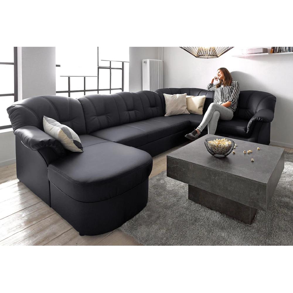 DOMO collection Wohnlandschaft Wahlweise mit Bettfunktion JETZT KAUFEN