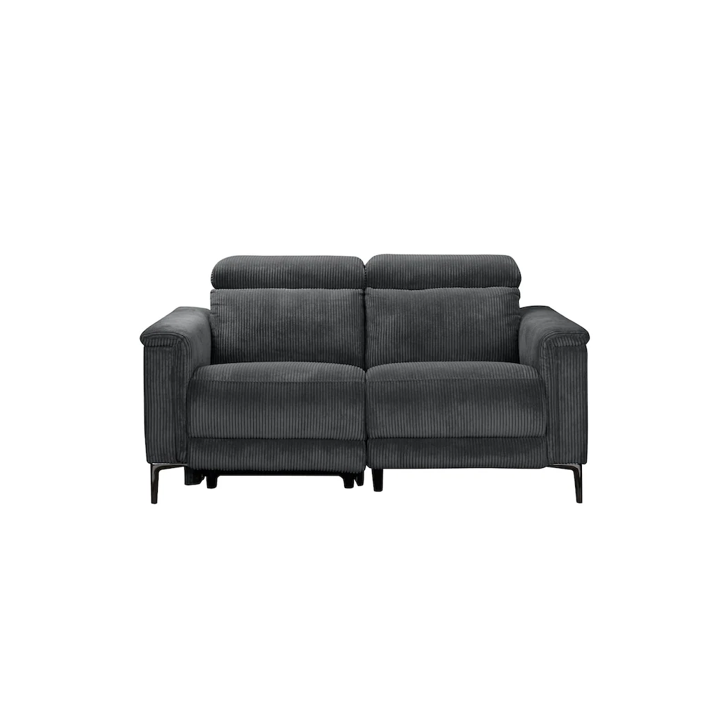 Places of Style 2-Sitzer »Lund in Cord mit manueller o. elektrischer« Relaxfunktion USB Kopfteilverstellung Breite 160 cm kaufen Bis zu 50% Rabatt