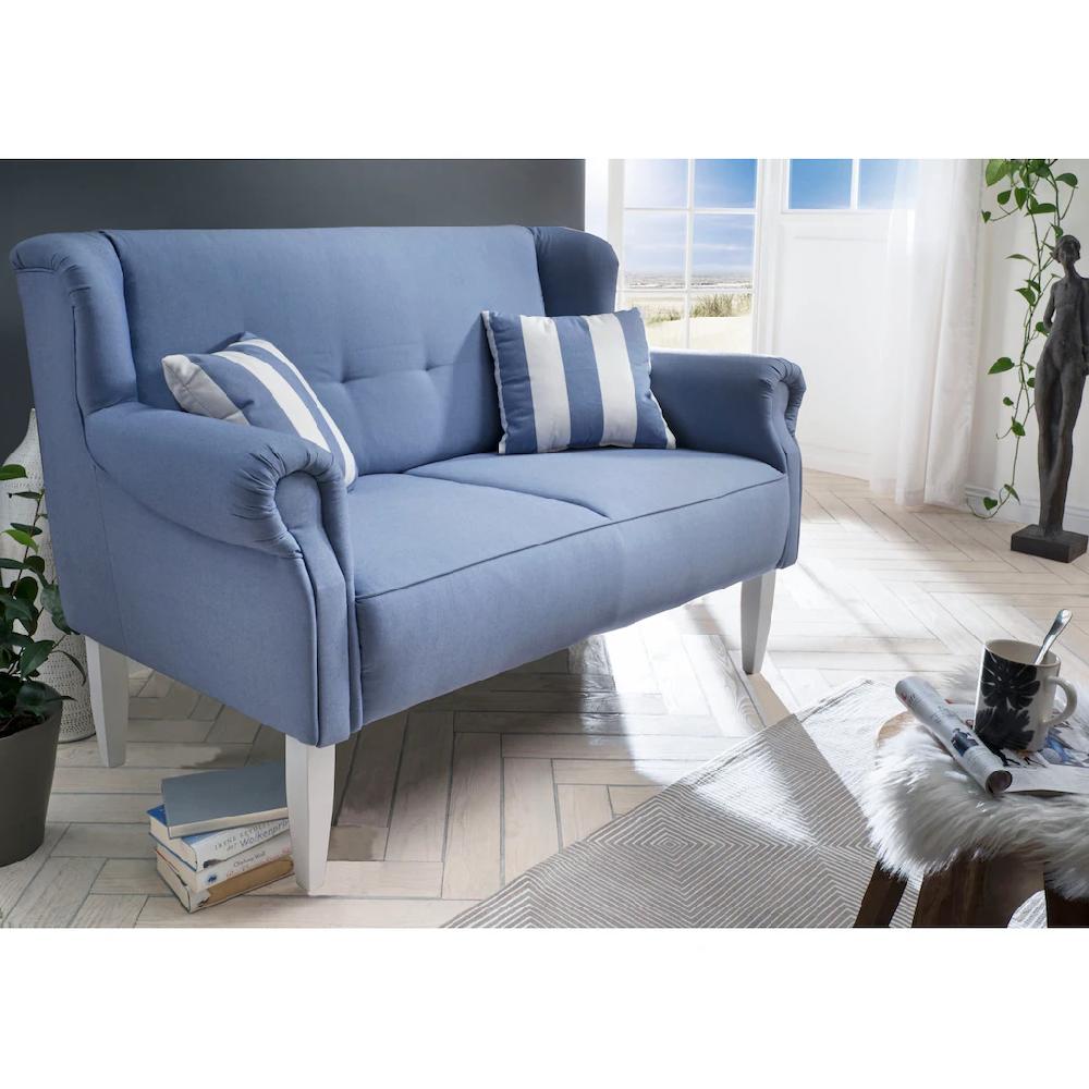 Home affaire Küchensofa »Moro« inkl. 2 Stk. Zierkissen gestreift verschiedenen Stoffe und Farben kaufen
