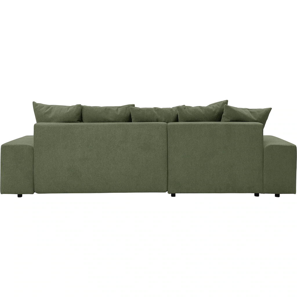 WERK2 Ecksofa »Riwa« Trendiges Ecksofa mit vielen Kissen Schlaffunktion & Bettkasten kaufen Rabatte dieses Monats