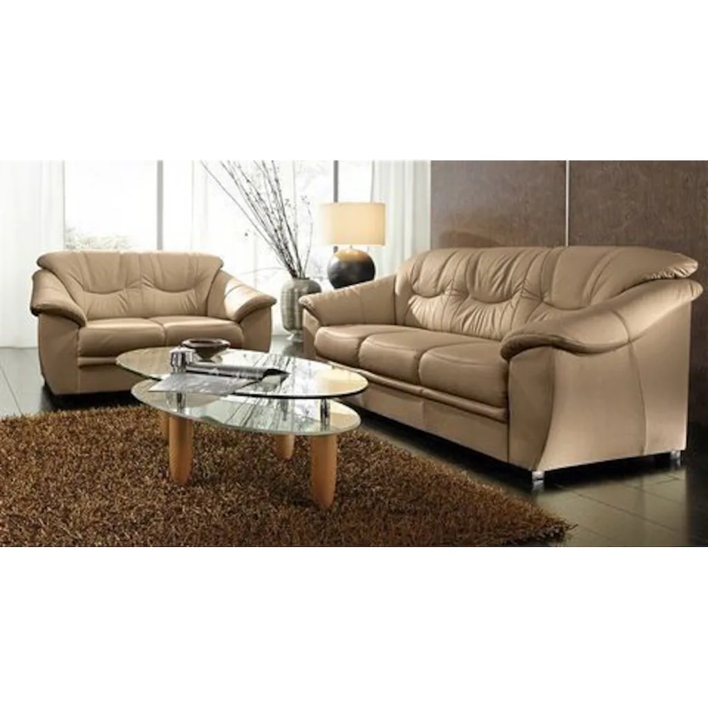 sit&more Polstergarnitur »Top Savona« NaturLEDER® (2-tlg) bestehend aus je einem 2- und 3-Sitzer Federkern kaufen Online