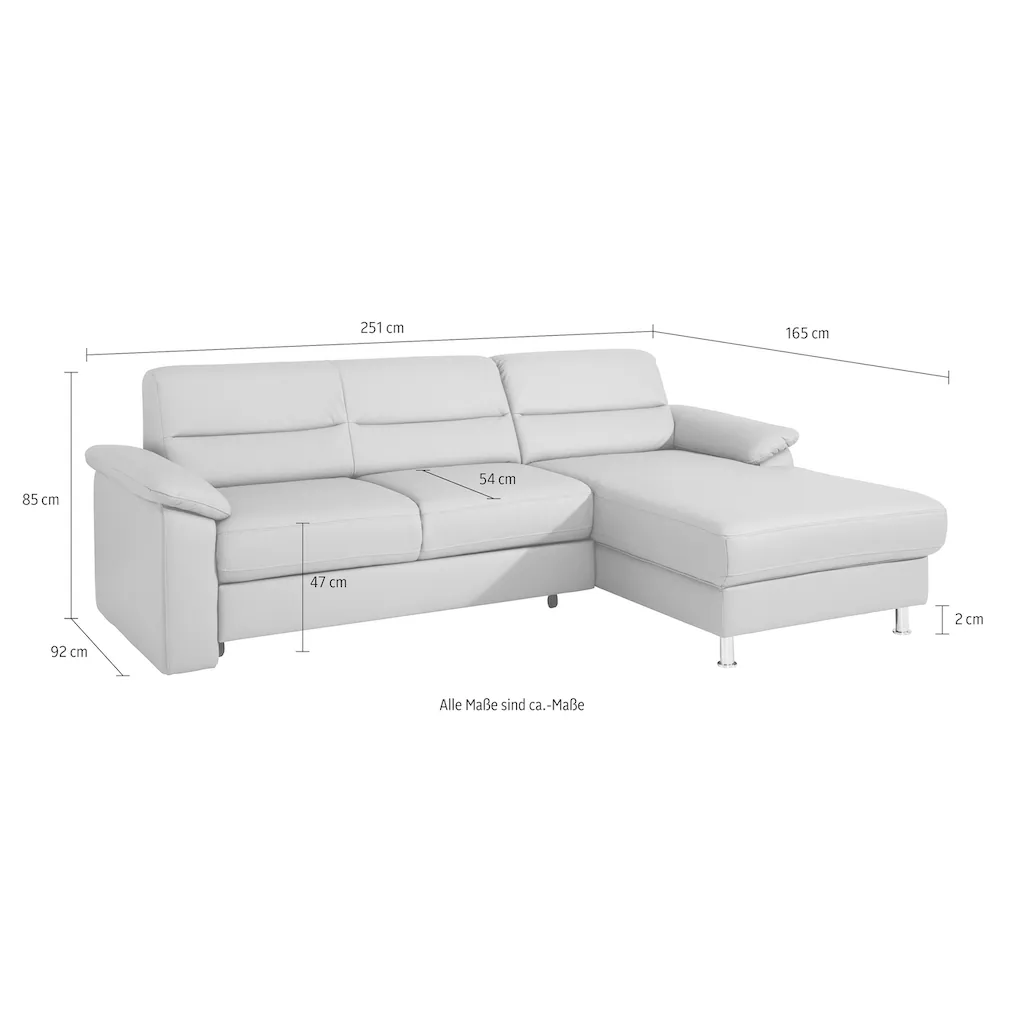 sit&more Ecksofa mit Bettfunktion online kaufen Auslauf