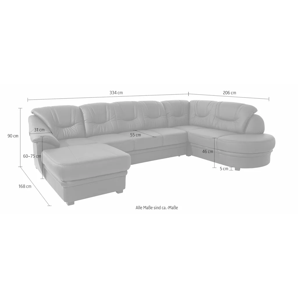sit&more Wohnlandschaft mit Bettfunktion online kaufen Fabrikverkauf