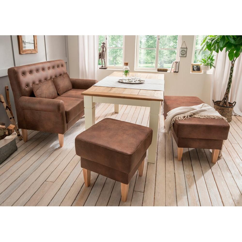 Home affaire Küchensofa »Scalea« inkl. 2 Stk. Zierkissen in verschiedenen Stoffen und Farben kaufen Black Friday