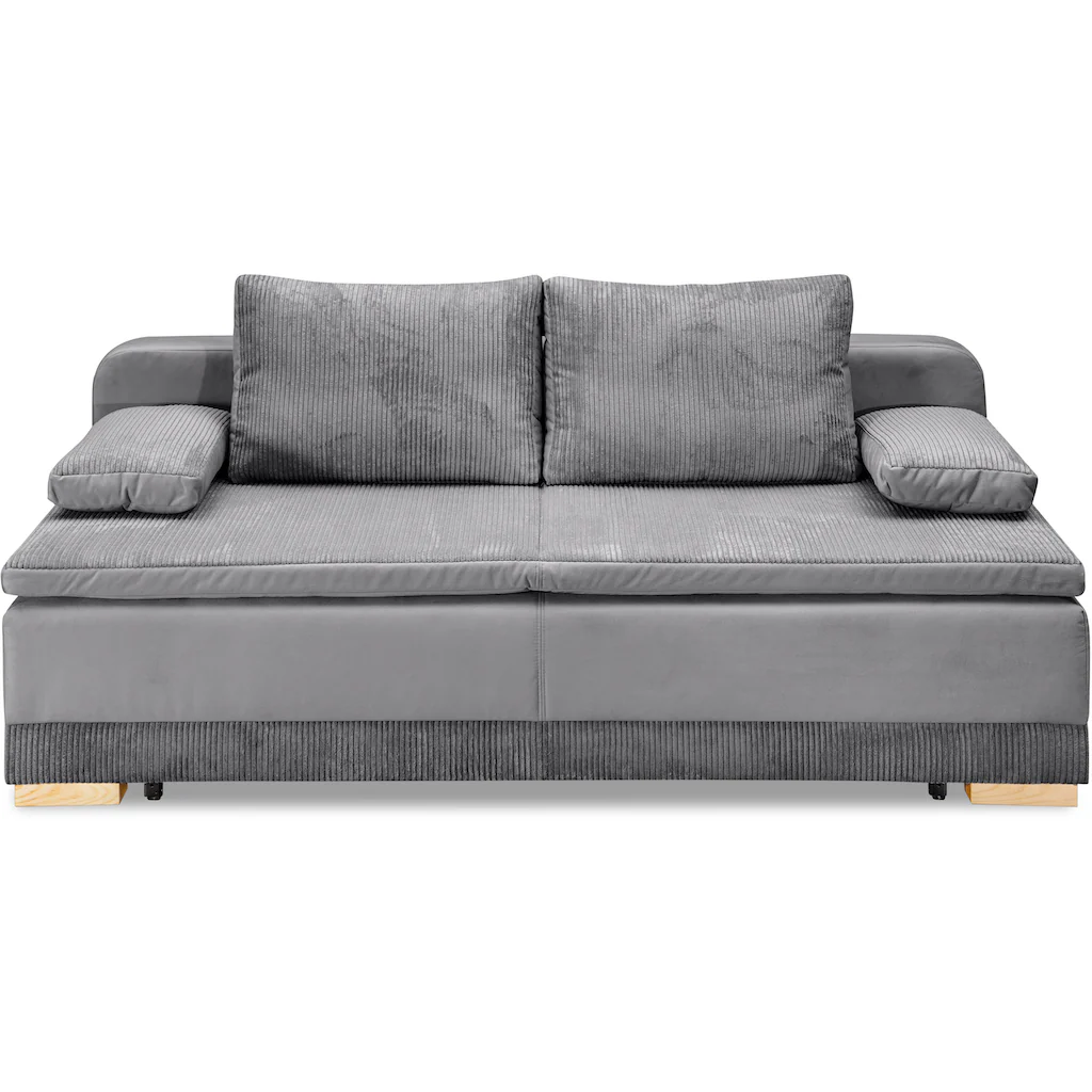 INOSIGN Schlafsofa »Ben« mit Boxspringaufbau Bettfunktion & Bettkasten Dauerschlafsofa kaufen Top Angebot