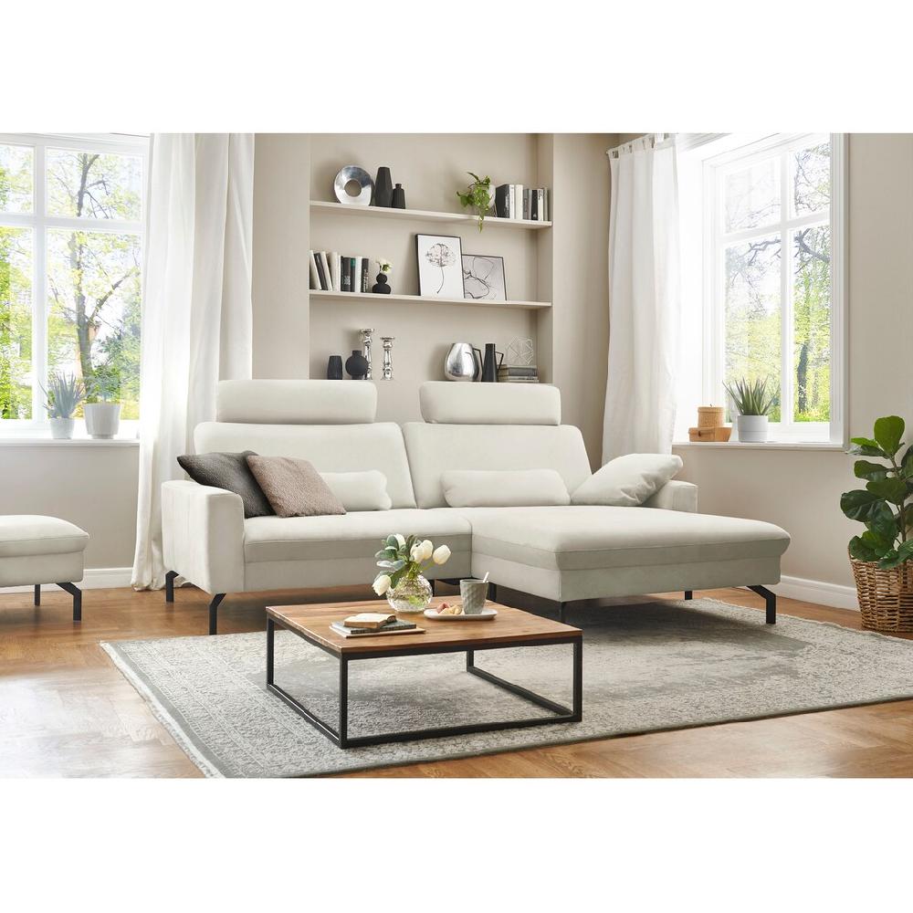 Die PlanBar Ecksofa »PN-EM20028 L-Form« mit Kopfstützen wahlweise mit motorischem Canape Online Outlet