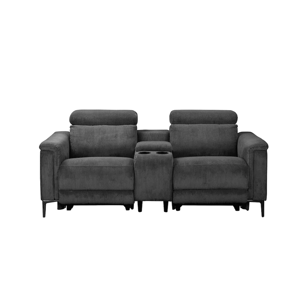 Places of Style 2-Sitzer »Lund in Cord 2er-Kinosofa TV-Sessel Multimedia-Sofa « m. elektrischer o. manueller Relaxfunktion Getränkehalter u. Staufach kaufen Neuheiten