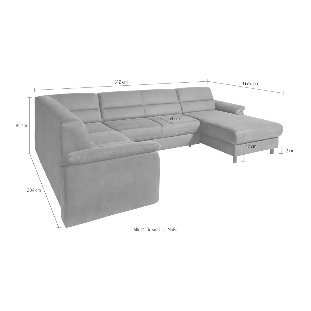 sit&more Wohnlandschaft mit Bettfunktion online kaufen Tägliche Deals