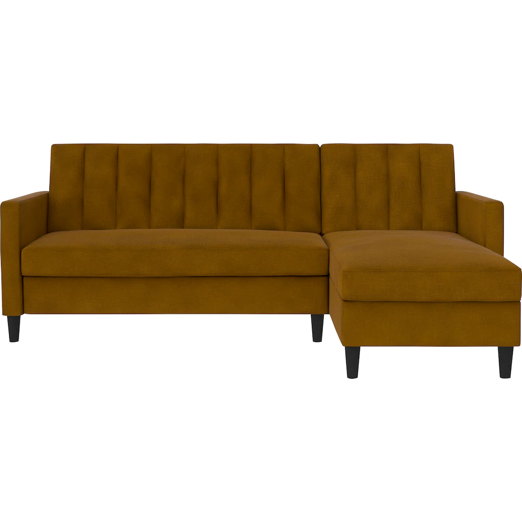Dorel Home Ecksofa mit Schlafffunktion Recamiere mit Stauraum beidseitig montierbar Rückenlehne 2-teilig und 3-fach verstellbar kaufen Bis zu 60% Rabatt