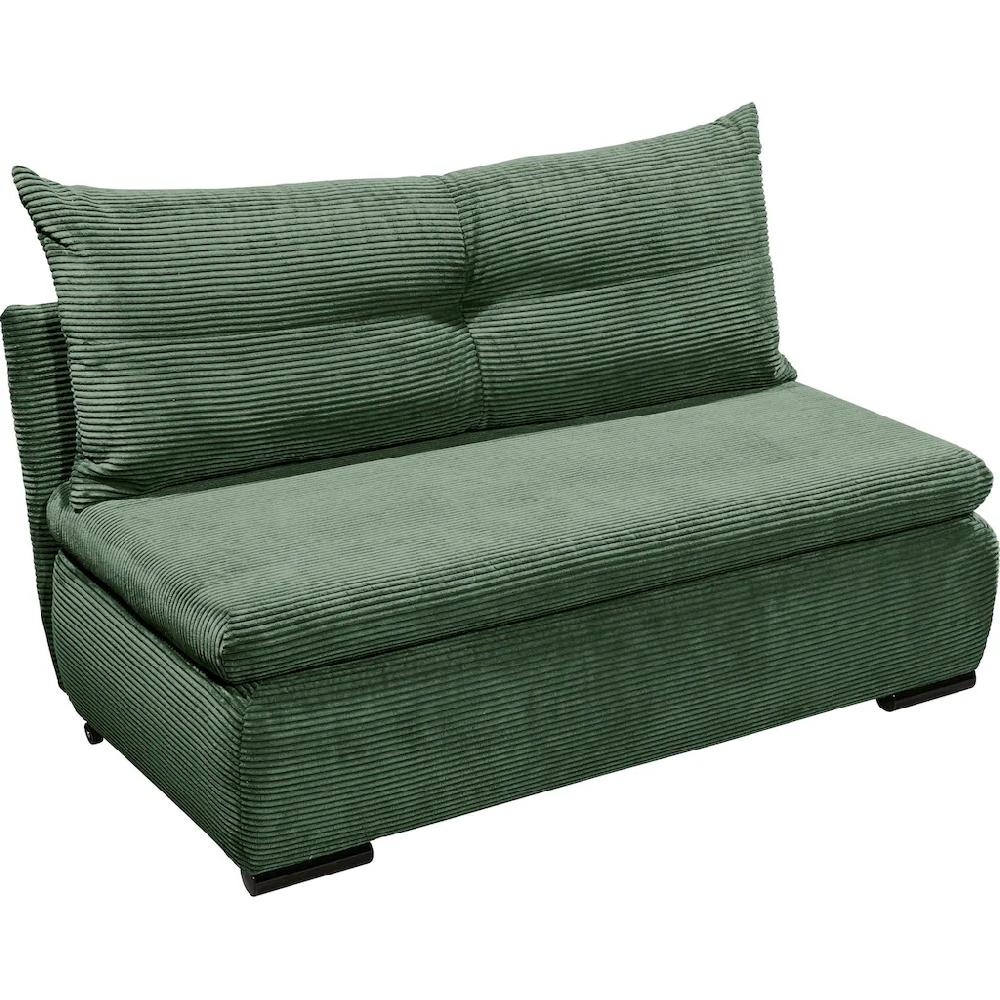 ED EXCITING DESIGN Schlafsofa »Charlie« frei im Raum stellbar mit Bettkasten Schlaffunktion & 1 Rückenkissen kaufen Clearance-Verkauf