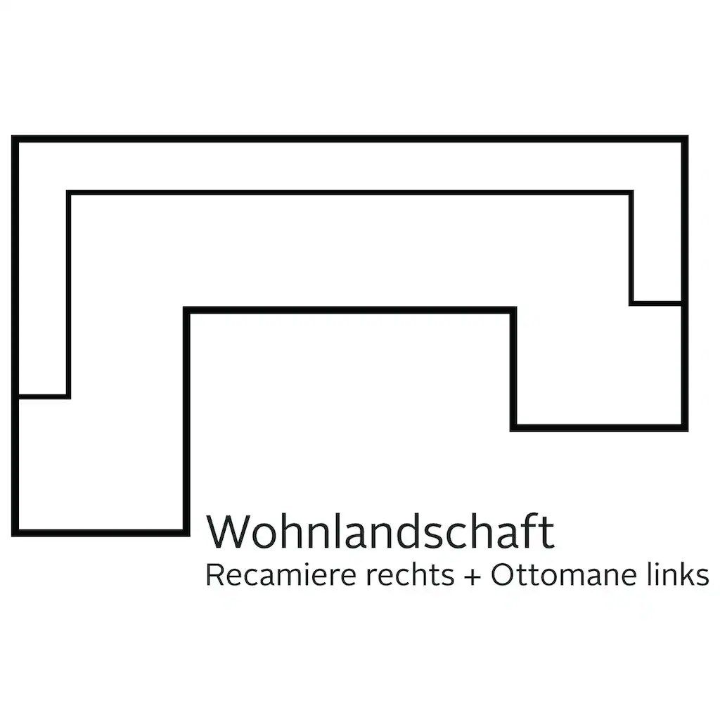 DOMO collection Wohnlandschaft Wahlweise mit Bettfunktion Günstig kaufen