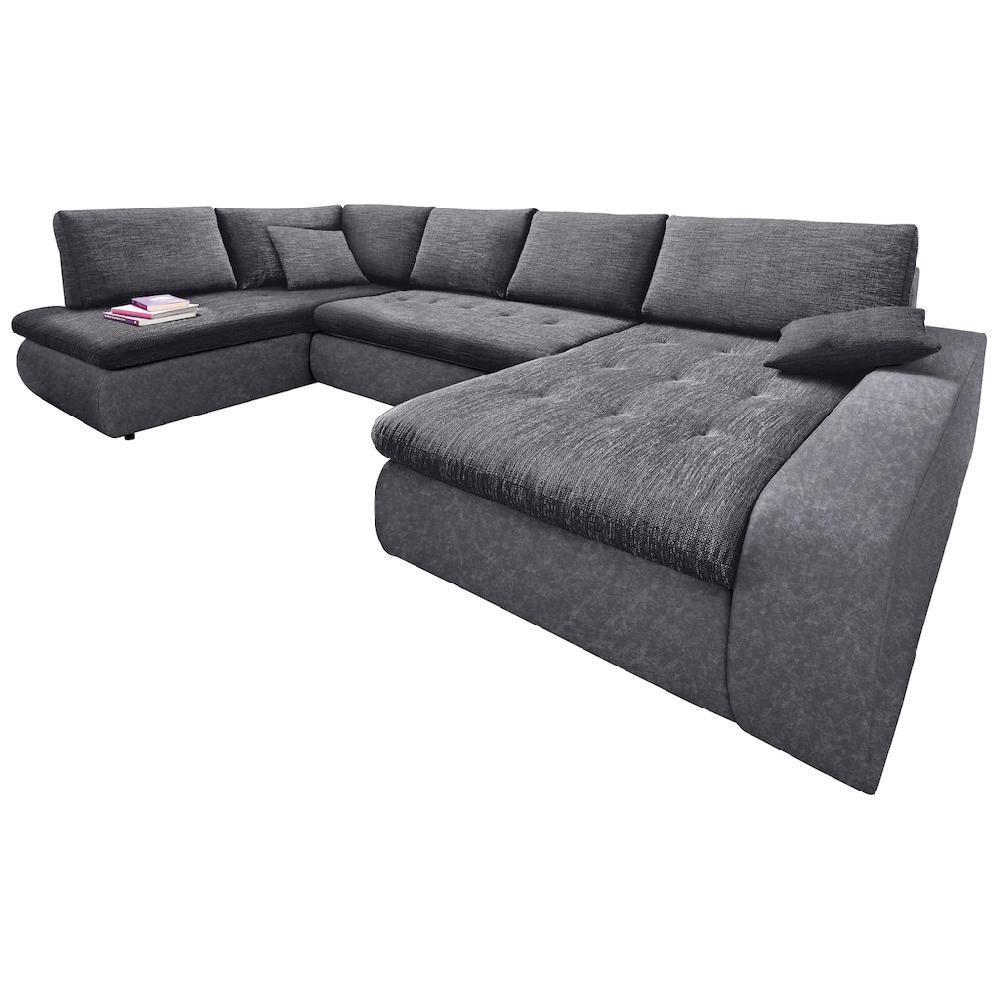 TRENDMANUFAKTUR Wohnlandschaft Wahlweise mit Bettfunktion Begrenztes Angebot