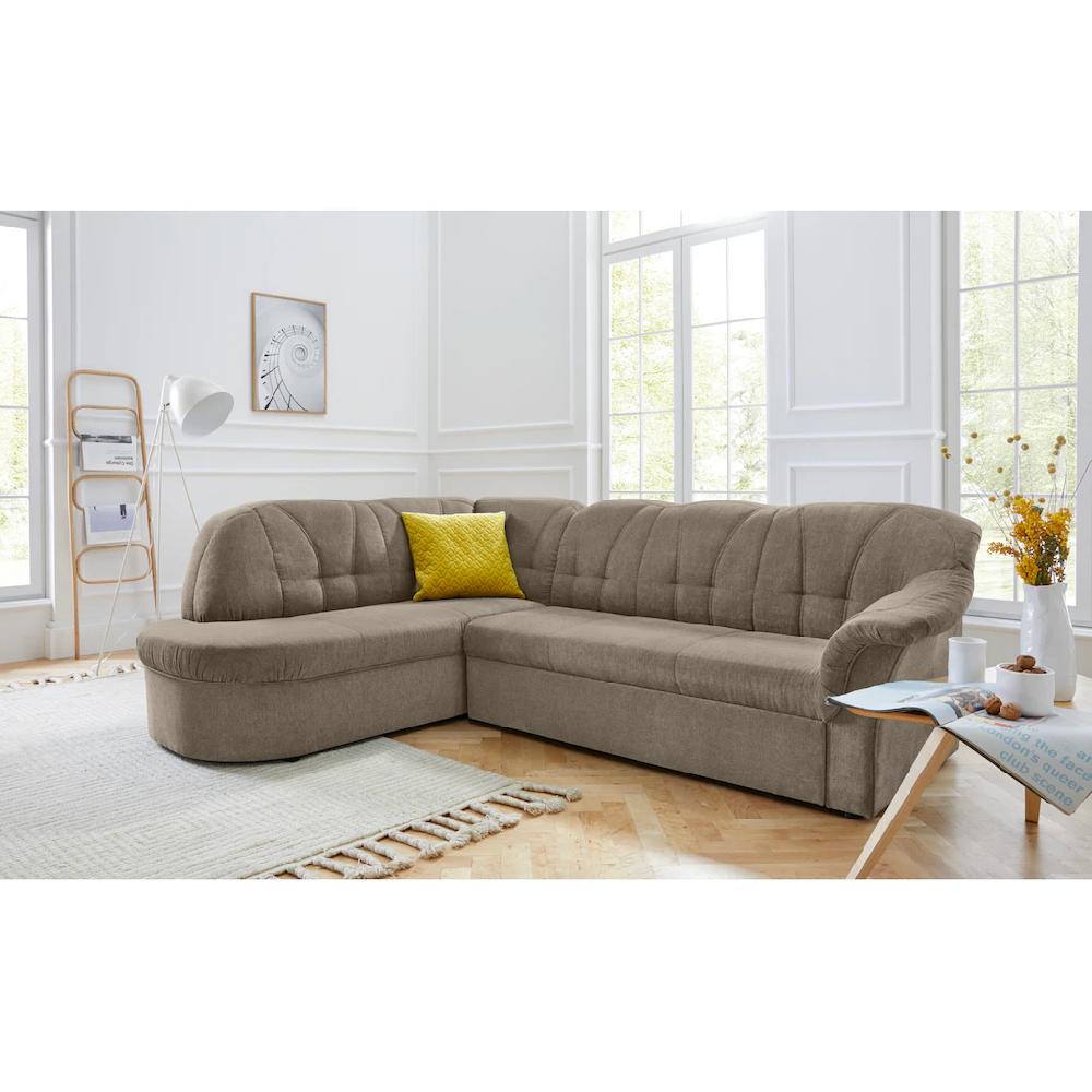DOMO collection Ecksofa »Pegnitz L-Form« wahlweise mit Bettfunktion kaufen