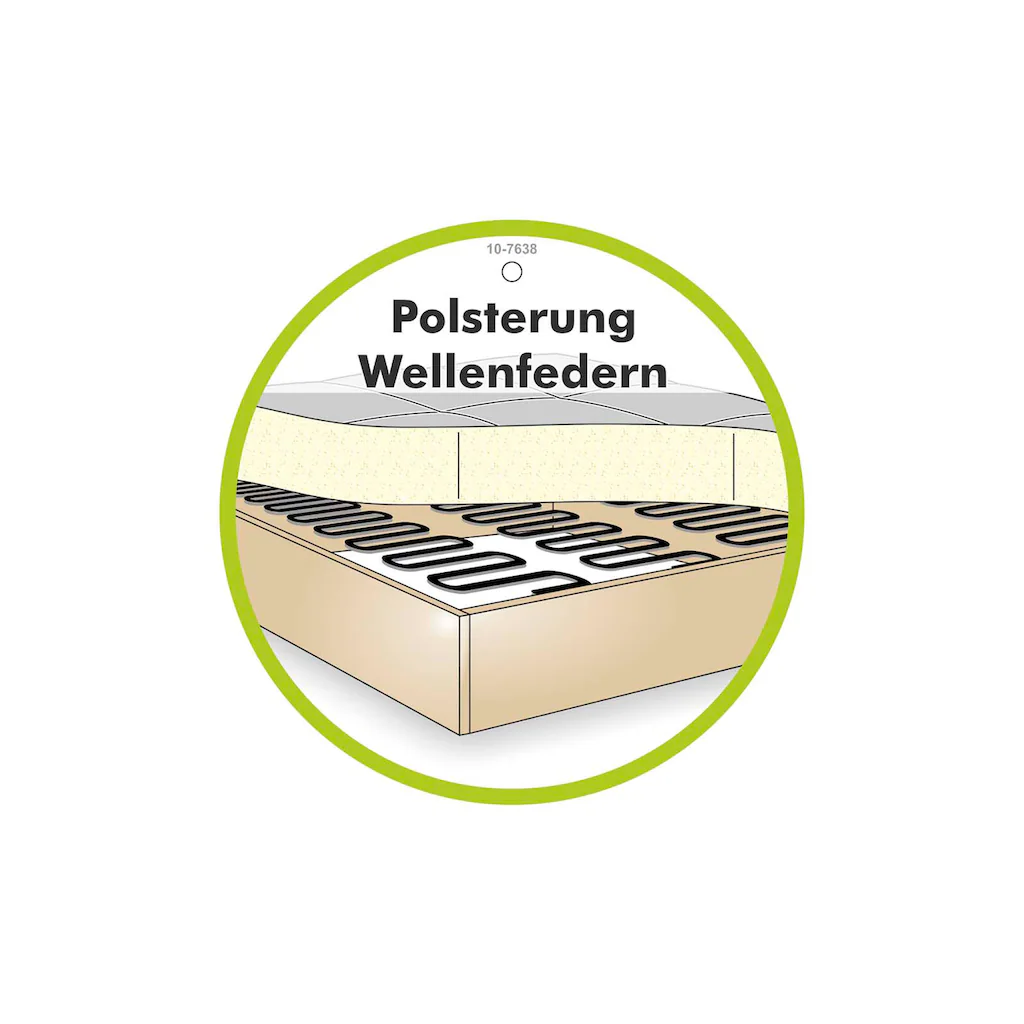 Jockenhöfer Gruppe Ecksofa »Monte Carlo L-Form mit komfortabler Wellenfederung« Ottomane rechts oder links montierbar inkl. 9 Kissen kaufen Super Sparpreis