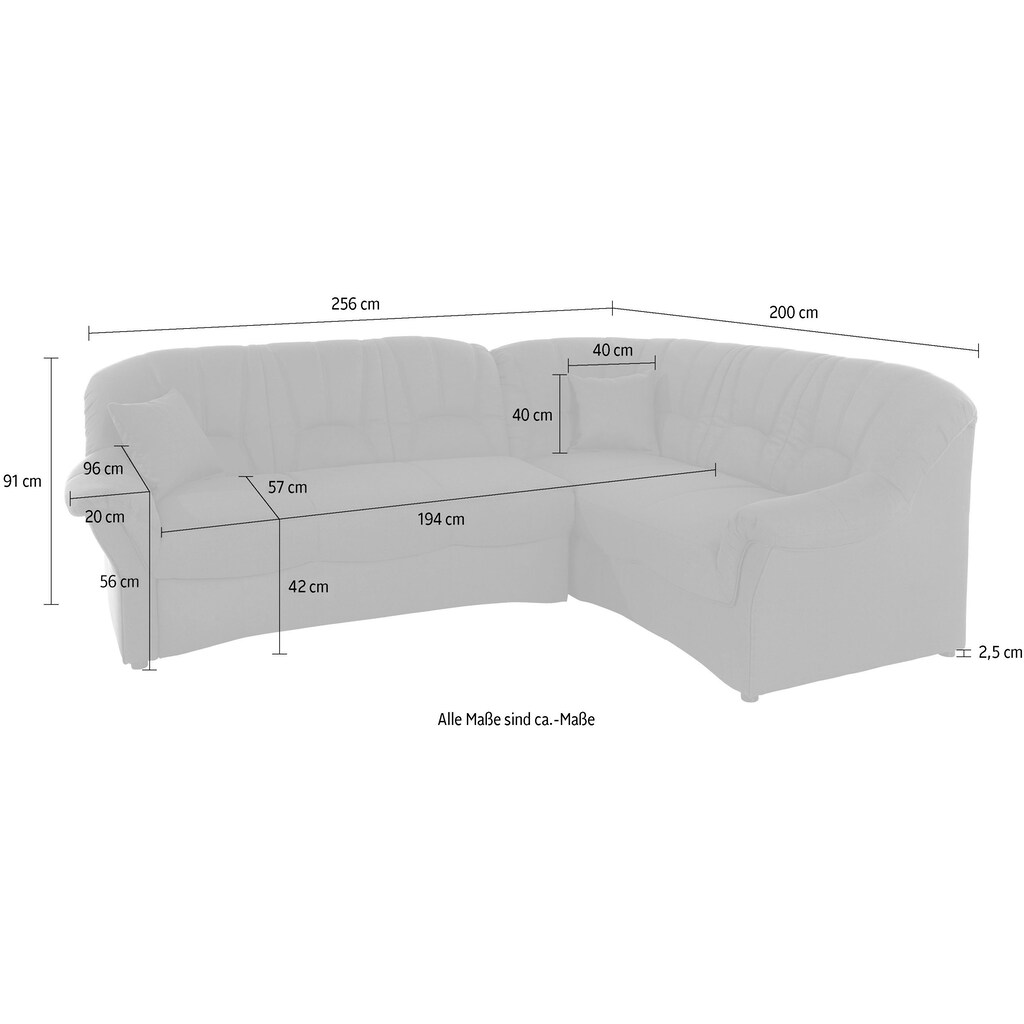 DOMO collection Ecksofa mit Bettfunktion online kaufen Neueste Stile
