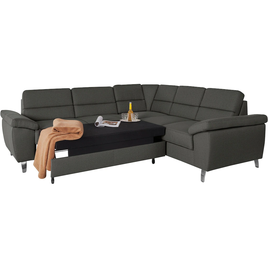 sit&more Ecksofa »Sorano L-Form« wahlweise mit Bett- und Relaxfunktion inkl. Bettkasten kaufen Vierteljährliche Förderung