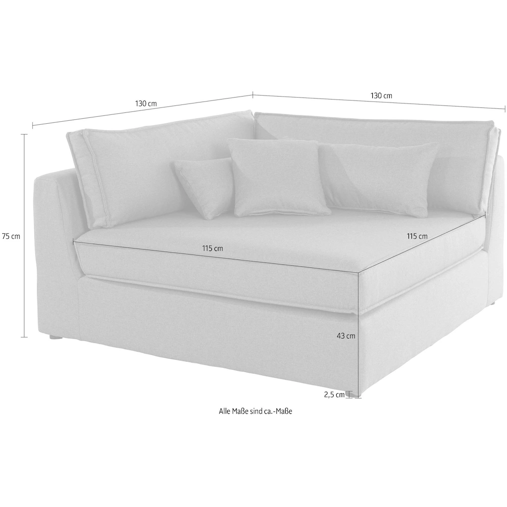 RAUM.ID Sofa-Eckelement »Enid« kaufen Clearance-Verkauf