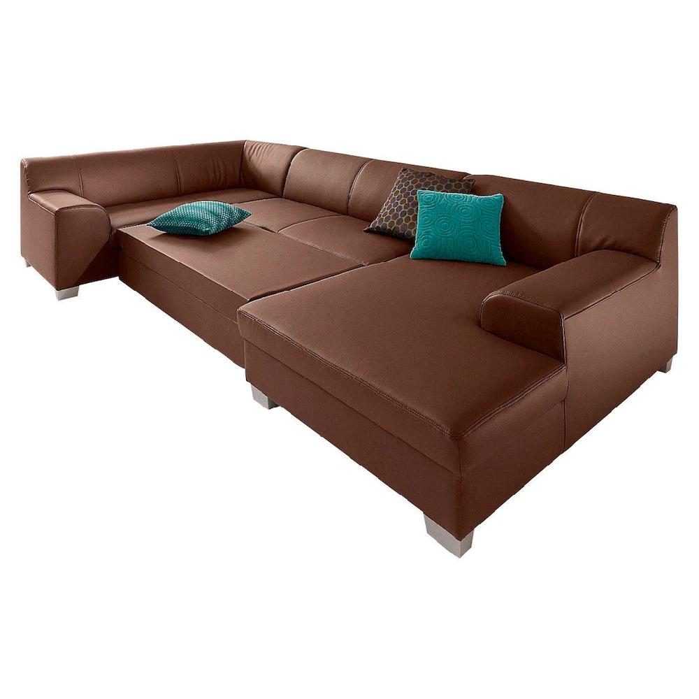 DOMO collection Wohnlandschaft Wahlweise mit Bettfunktion Black Friday Preise