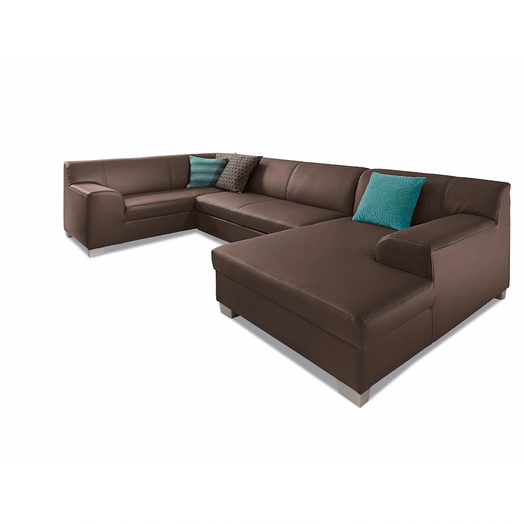 DOMO collection Wohnlandschaft Wahlweise mit Bettfunktion Black Friday Preise