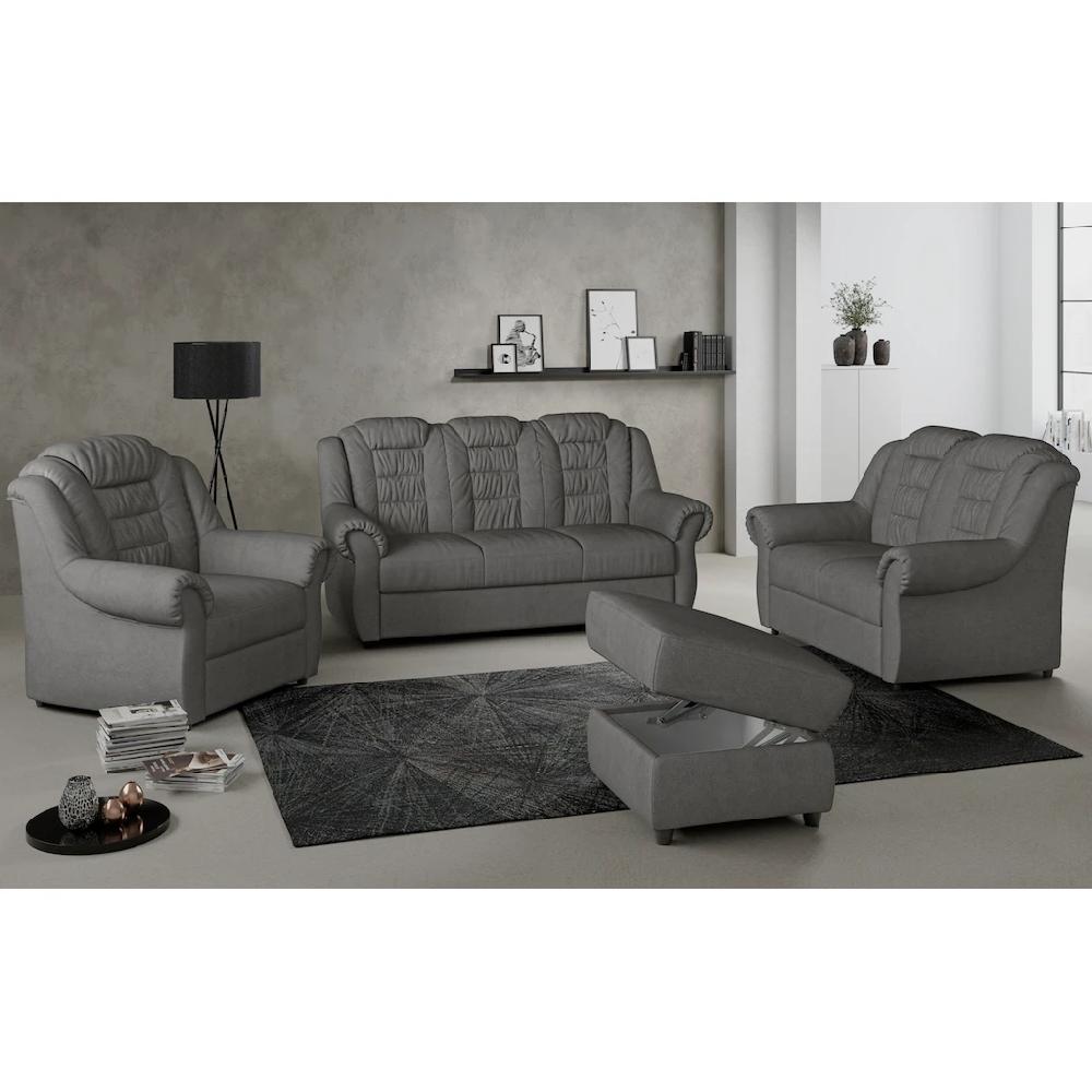 Home affaire 3-Sitzer »Boston« Gemütlicher 3-Sitzer mit hoher Rückenlehne in klassischem Design kaufen 50% Rabatt für begrenzte Zeit