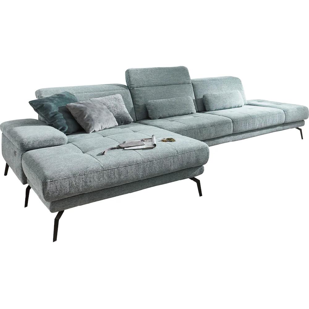 Die PlanBar Ecksofa »MP-IN20126 L-Form« mit Kopfteilverstellung optional Sitztiefen- & Armteilverstellung kaufen Günstiger Verkauf