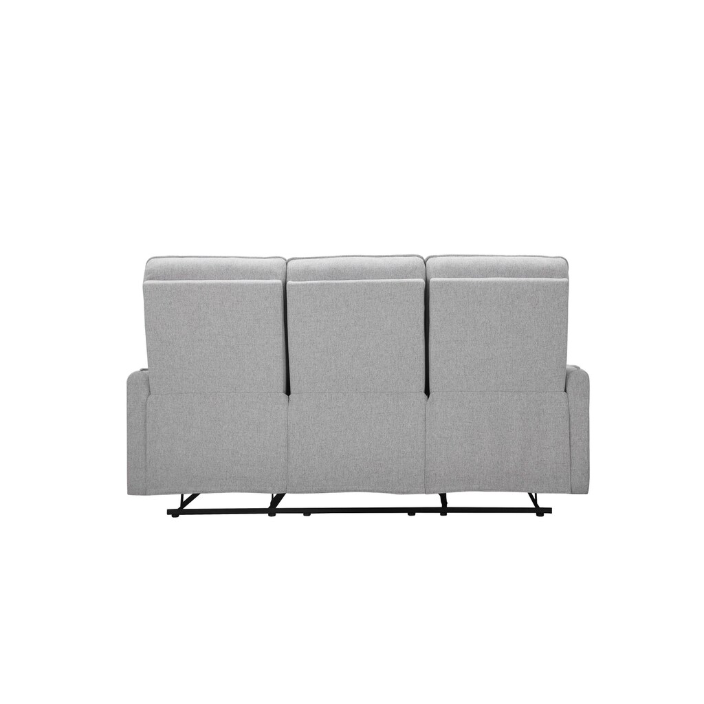 Dorel Home 3-Sitzer »Lugo Kinosofa mit Reclinerfunktion in Kunstleder und Webstoff« mit manueller Relaxfunktion in 2 Sitzen kaufen Fabrikpreis