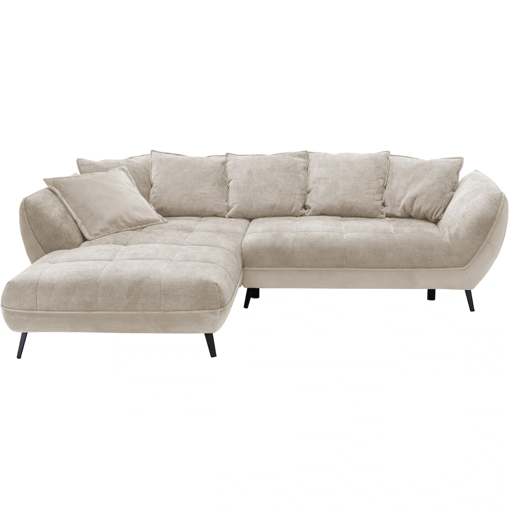 exxpo - sofa fashion Ecksofa »Midway mit einfacher Easy-Lift-Bettfunktion bequem und modern« inkl. Bettfunktion und praktischem Bettkasten L-Form kaufen Online Shopping