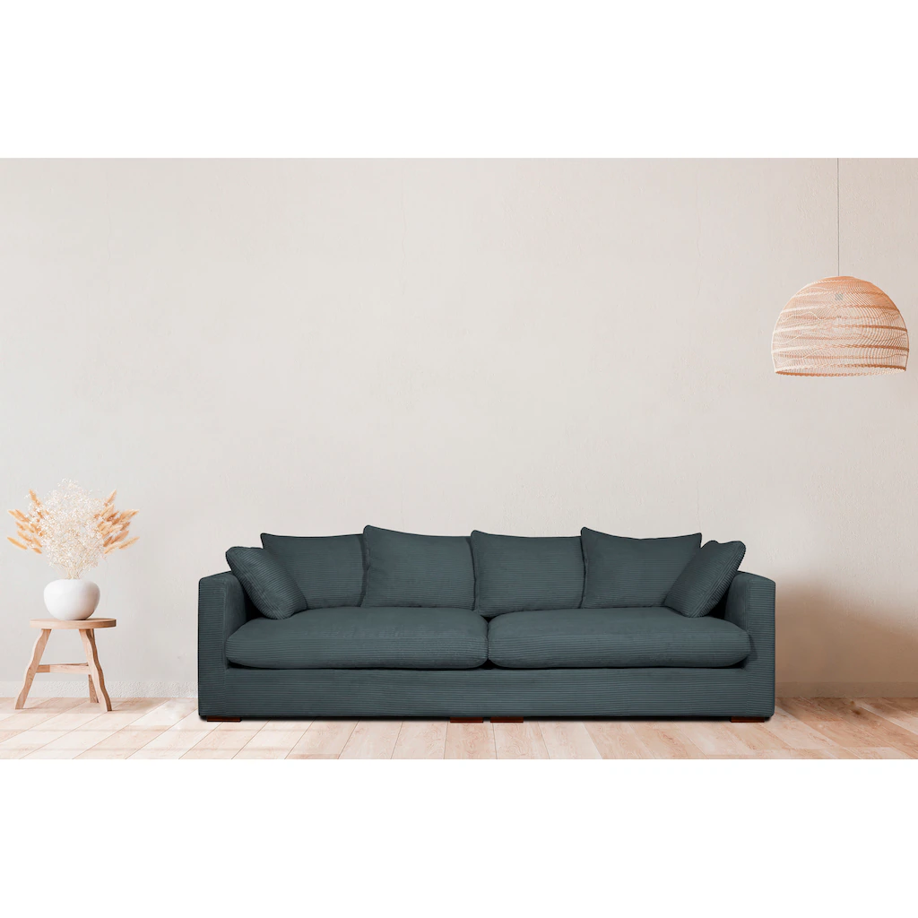 Home affaire Big-Sofa »Coray« extra weich und kuschelig Füllung mit Federn und Daunen kaufen Top Angebot