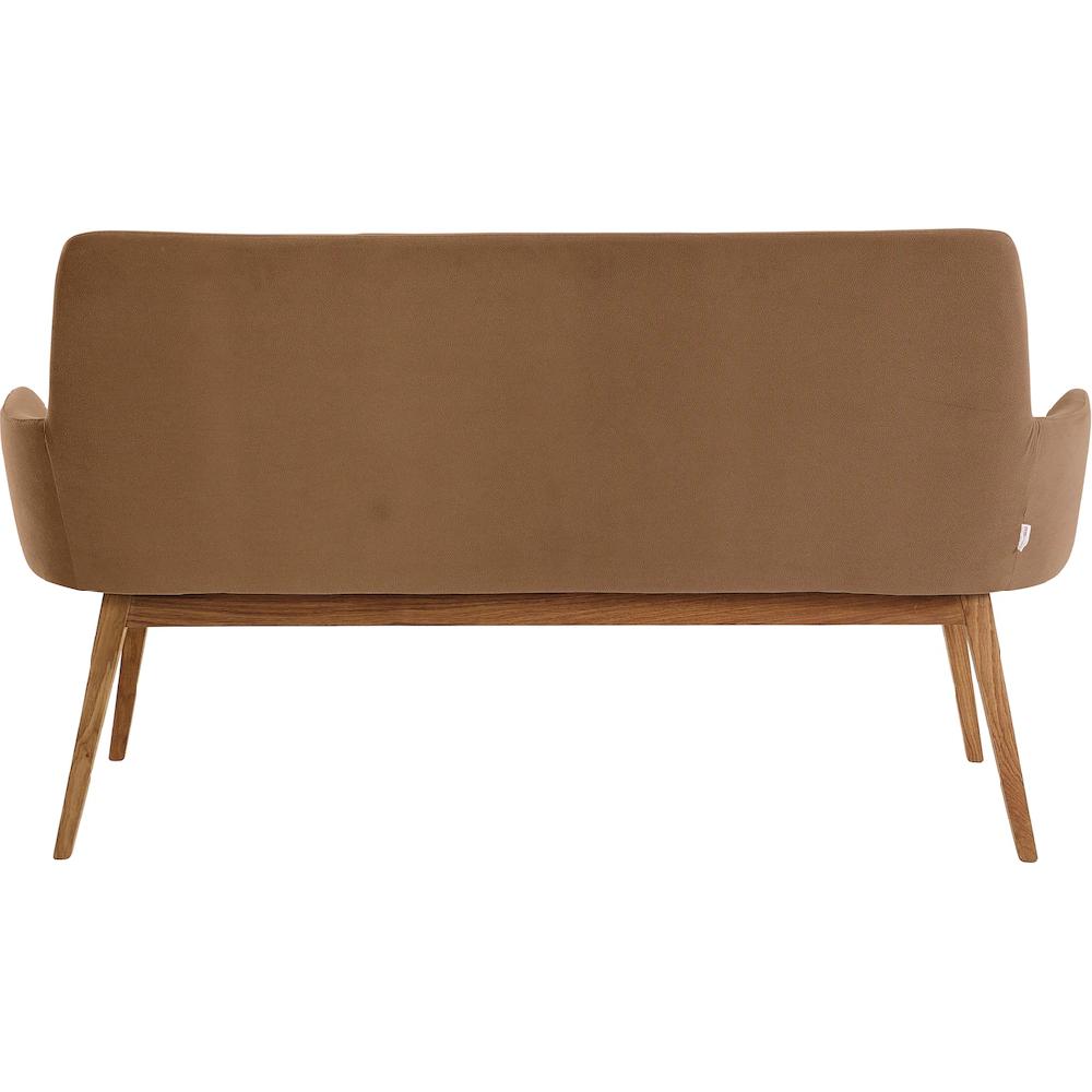 OTTO products Sitzbank »Alessja« (1 St.) Breite 160 cm Bezug aus Microfaser Gestell aus Eiche Massivholz kaufen Zeitbegrenzte Promotion