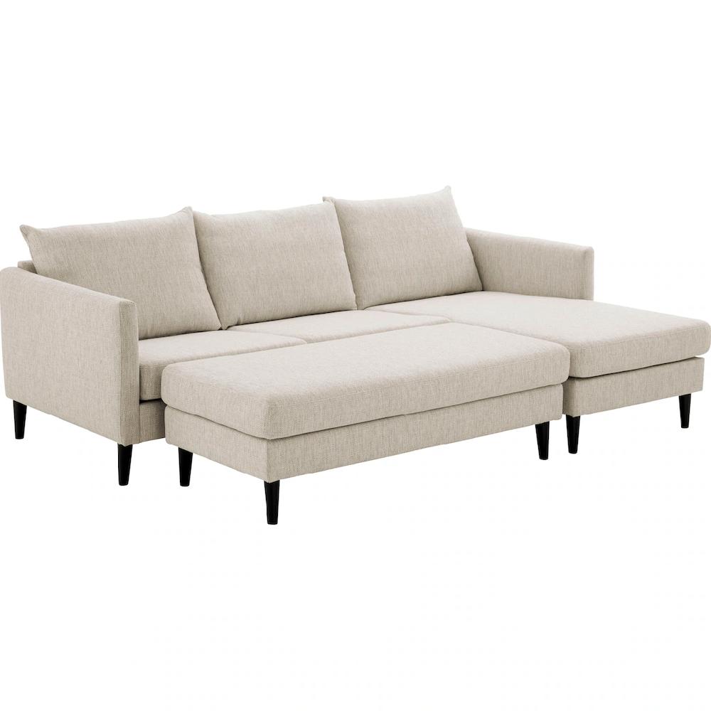 ATLANTIC home collection Ecksofa »Rekvik L-Form« kaufen Bis zu 60% Rabatt